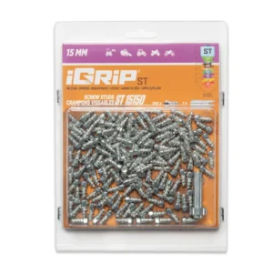 iGRiP ST-15150 15MM SHOULDER STUDS, BOX OF 150