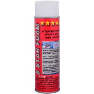 5 Star Foam Cleaner - 18oz Aerosol