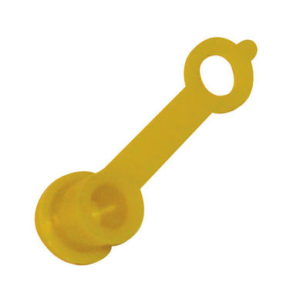 Locknlube LNL-134 Grease Dust Caps Yellow - Pack of 50