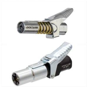 LockNlube Grease Gun Coupler and Locknflate Air Chuck Open -  GC81011 and LNL65001 - Free Shipping