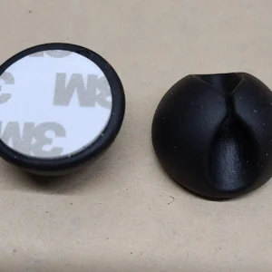 FASTENIT SYSTEM - SMSA-8mm Silicon Tubing Holder Self Adhesive - 10 Pack