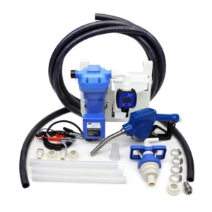 Macnaught M3 12V DEF Pump Kit 25 LPM / 6.6 GPM with Auto Nozzle and Meter PN# DEF12VKIT