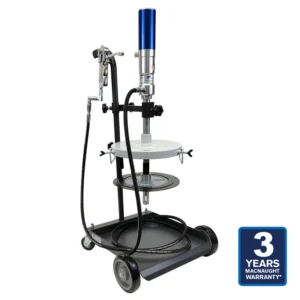 Macnaught Portable Grease Pump Air 50 to 1 - 5 Gallon Pail 1.8 PPM