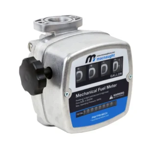Macnaught M3 Series 5-32 GPM, 1" Aluminum Mechanical Fuel Flow Meter – PN# FPM-MECH