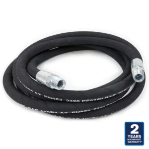 Macnaught 13 FT Oil Hose ½ inch x ½” MNPT. For T512 Oil Pumps. Ends are fixed MNPT. PN# OH5013MM